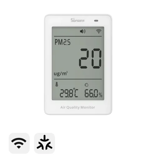 Levegőminőség, hőmérséklet és páratartalom érzékelő Levegőminőség, hőmérséklet és páratartalom érzékelő