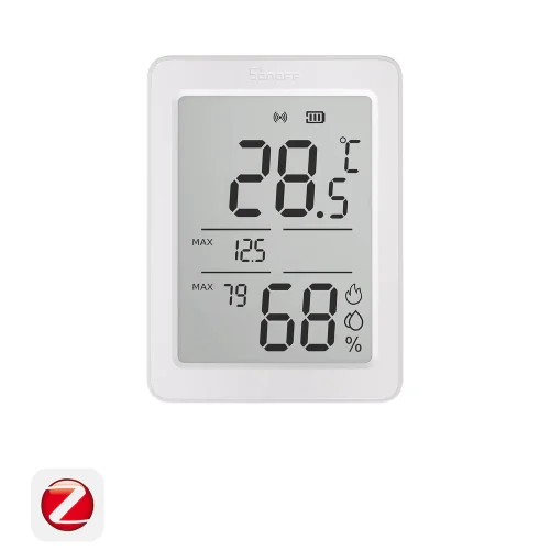 Beltéri hőmérséklet és páratartalom érzékelő Beltéri hőmérséklet és páratartalom érzékelő